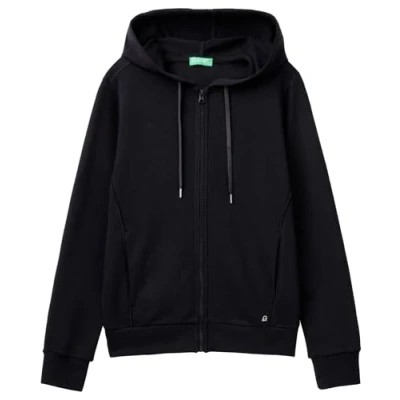 Abbildung von United Colors of Benetton Sweatjacke, Damen, Größe: XL, Black