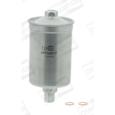 Abbildung von CHAMPION CFF100217 Kraftstofffilter Leitungsfilter AUDI: A6 C5 Avant, Limousine, 80 B4 VOLKSWAGEN: GOLF 1 Cabriolet, Scirocco II