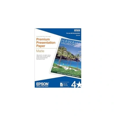 Abbildung von Epson Premium Presentation Paper Matte 8.5 &quot;x 11&quot; 50 Sheets Photo (8.5 x 11, 94%)