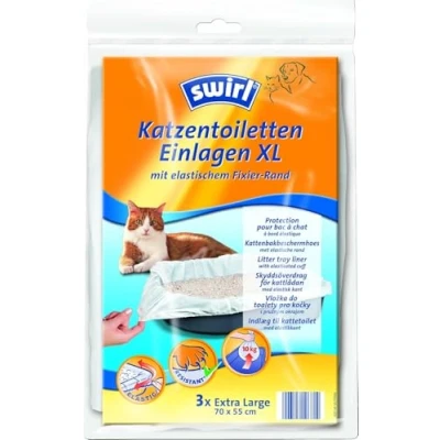 Abbildung von Swirl Einlage Katzentoilette XL, 3Stück, 70 x 55 cm