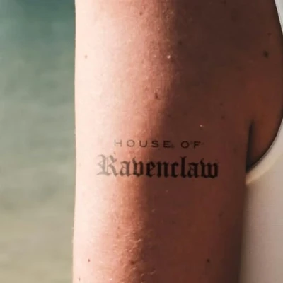 Abbildung von Harry Potter House of Ravenclaw Tattoo