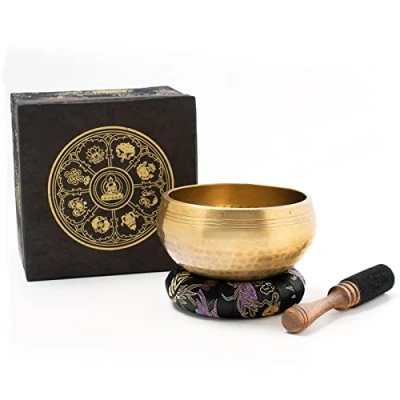 Abbildung von Klangschalen Center Set &#039;Buddha&#039; I Handmade in Nepal Fairtrade, Nepal, Fair Trade