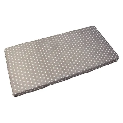 Abbildung von Best For Kids Kinderbettmatratze Reisebettmatratze Babymatratze Schaumstoff Matratze 70x140cm (Grau)