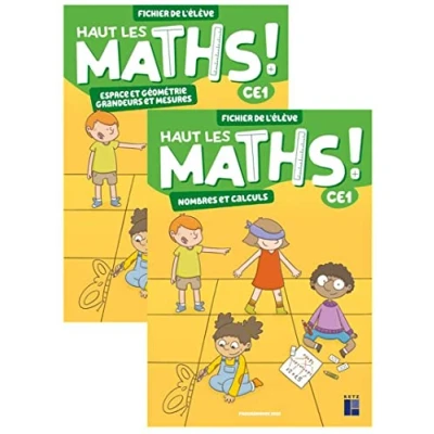 Abbildung von Haut les math CE1 Fichier de l&#039;élève: l&#039;élève en 2 volumes : Nombres et calculs ; Espace géométrie Grandeurs mesures