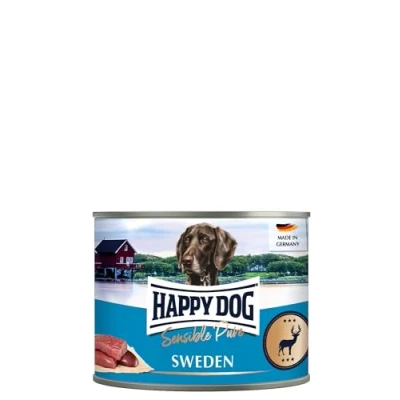 Abbildung von Happy Dog Sensible Pure Sweden (Wild) M 30 x 200 g