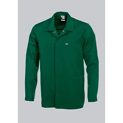 Abbildung von BP 1670 500 74 Sn Unisex Jacke, 1/1 Ärmel mit verstellbarem Schlitz an der Manschette, 210,00 g/m² Stoffmischung, mittelgrün,