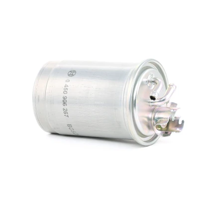 Abbildung von BOSCH 0 450 906 267 Kraftstofffilter Leitungsfilter 8 VOLKSWAGEN: TRANSPORTER 3 Bus, California Westfalia T4 Bus