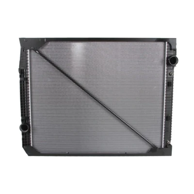 Abbildung von NISSENS 62649A Kühler, Motorkühlung Aluminium 952 810 40 mit Rahmen Kühlrippen gelötet MERCEDES BENZ: ACTROS MP2 / MP3