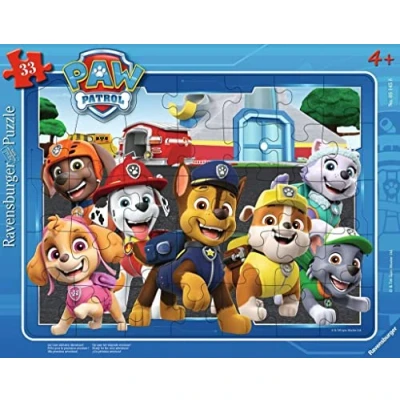 Abbildung von Paw Patrol: Auf zum nächsten Abenteuer Rahmenpuzzle 33 Teile