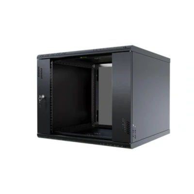 Abbildung von Stalflex Server Netzwerkschrank 19 Zoll 9U 600mm PRO Hochbelastbarer Stahl Computer &amp; Racks Serverschrank, kompatibel mit Fachboden und Rack Schienen