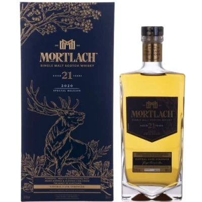 Abbildung von Mortlach Special Release , 21 Jahre Single Malt Whisky, in Geschenkverpackung Whisky (1 x 0.7 l)