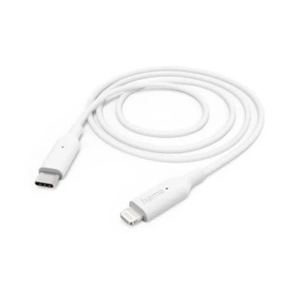 Abbildung von Hama USB Kabel Ladekabel, C Lightning, 1 m, Weiß