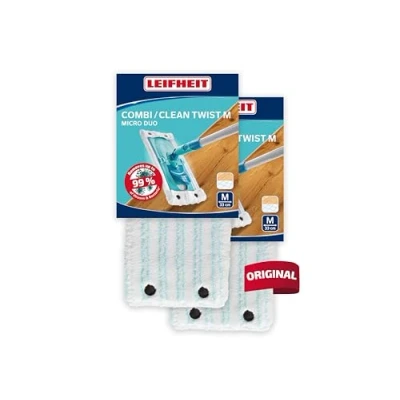 Abbildung von Leifheit Bundle Wischbezug CLEAN TWIST M / Combi micro duo (2er Set)