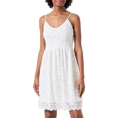 Abbildung von ONLY Trägerkleid Damen, Cloud Dancer, XS
