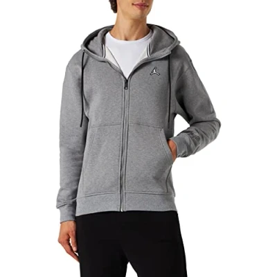 Abbildung von Jordan Hoodie Sweatjacke, Herren, Größe: Large, Carbon heather