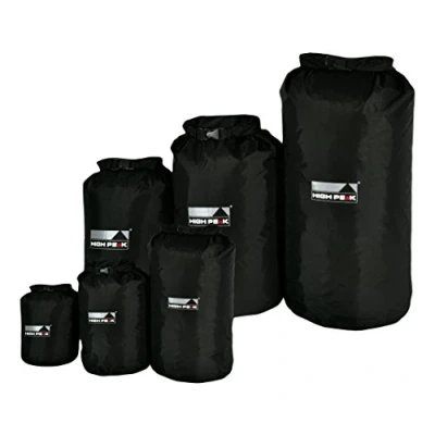 Abbildung von High Peak Drybag S, schwarz, 18 x 40 cm, 7 Liter