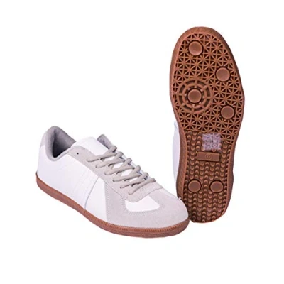 Abbildung von Mil Tec SPORTSCHUHE HALLE BW STYLE WEISS 42 Hallenschuh gepolsterer Fersenbereich