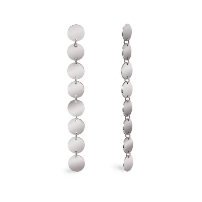 Abbildung von Singularu Mirror 8 SUNS Ohrringe silvercoloured, Damen, Größe: One Size, Silver coloured