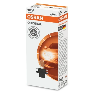 Abbildung von Glühlampe, Instrumentenbeleuchtung OSRAM 2351MFX6