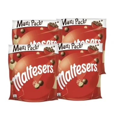 Abbildung von MALTESERS 4x 300g Schokokugeln Malzfüllung mit Milchschokoladenüberzug Schokolade
