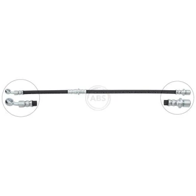 Abbildung von A.B.S. SL 4314 Bremsschläuche 523 INN M10x 1.0 SUBARU: Impreza I Kombi, Coupe, LEGACY 1