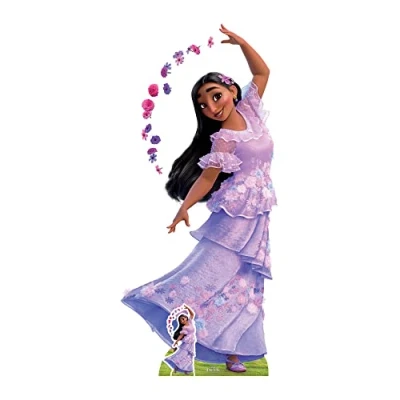 Abbildung von STAR CUTOUTS SC4107 Isabela Encanto Karton Ausschnitt, lebensgroß, inkl. Mini Party Dekoration und Geschenk