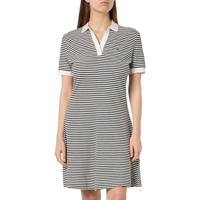 Abbildung von Tommy Hilfiger Freizeitkleid, Damen, Größe: XXS, Breton ecru/desert sky