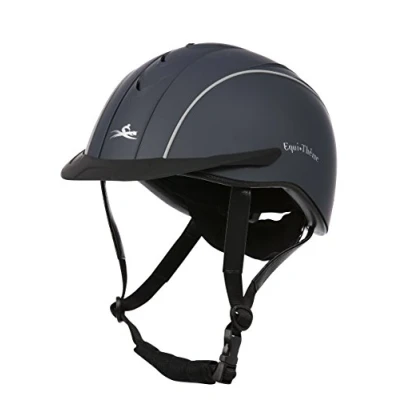 Abbildung von EQUITHÈME Reithelm Compet Marineblau 52 56cm