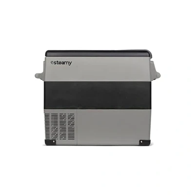 Abbildung von Steamy E Single Zone 55, Elektrische Kompressor Kühlbox, 49 Liter, 12V/ 230V, zum Warmhalten und Kühlen, Für Camping