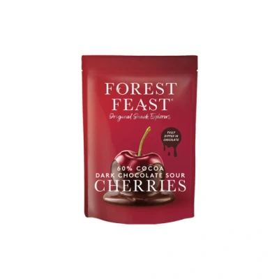 Abbildung von Forest Feast Sauerkirschen umhüllt von Zartbitterschokolade, 120 g