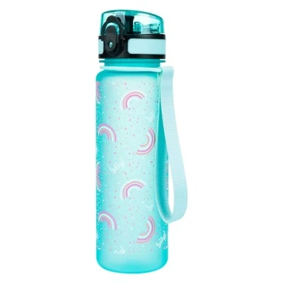 Abbildung von Baagl Regenbogen Trinkflasche für Kinder, Größe: One Size, Blau