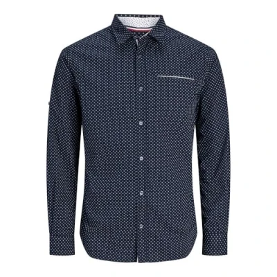 Abbildung von Jack &amp; Jones Premium Jeremy Detail Hemd, Herren, Größe: Medium, Sky captain