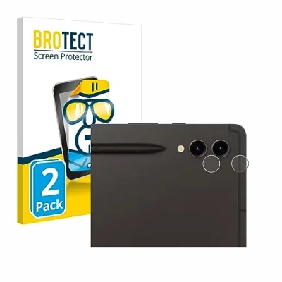 Abbildung von BROTECT (2 Stück Schutzfolie für Samsung Galaxy Tab S9 Ultra WiFi (NUR Kameraschutz) Displayschutz Folie Klar