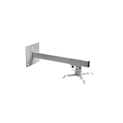 Abbildung von celexon Beamer Wandhalterung MultiCel WM600 weiß Wandabstand bis 60 cm 15 kg Neig und schwenkbar