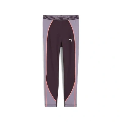 Abbildung von Puma FIT Unisex Tights für Kinder, Größe: 164, Midnight plum