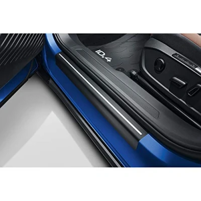 Abbildung von Volkswagen 11A071310ZMD Einstiegsleisten Lackschutzfolie Kantenschutz Zierstreifen schwarz/Silber