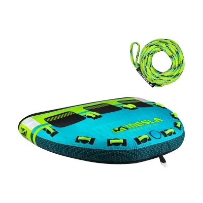 Abbildung von Wassergleiter Gravity 2 Personen mit Leine Funtube Boot Wassersport