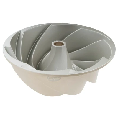 Abbildung von Dr. Oetker Guglhupf Twist ⌀ 22 cm Gugelhupfform aus der Serie Back Kunst Backform mit Antihaft Eigenschaften und sehr guter Wärmeleitung für leckeren Gugelhupf Kuchen