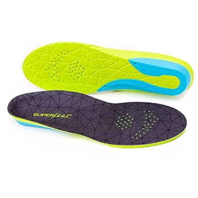 Abbildung von Superfeet FLEXmax Komfort Kissen Einlegesohlen Trim To Fit Schaumstoffeinlagen für geräumige Passform Laufen &amp; Walking Schuhe EU 37 38.5