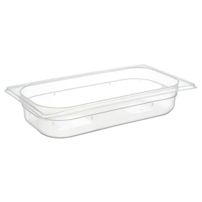 Abbildung von APS 82118 GN Behälter 1/3, 32,5 x 17,6 cm, 65 mm tief, 2,4 Liter, Skalierung, Polypropylen
