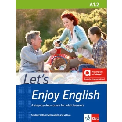 Abbildung von Let’s Enjoy English A1.2 Hybrid Edition allango: A step by course for adult learners. Student’s Book with audios and including allango licence ... learners)