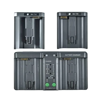 Abbildung von DSTE DMH26A 3 in one Power Battery Charger as DMH26 Compatible for Nikon EN EL18, EL4, EL4A, Canon LP E4