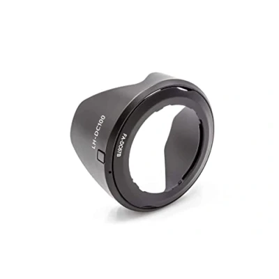 Abbildung von vhbw Gegenlichtblende Ersatz für Canon LH DC100 67mm Objektiv Streulichtblende, Schwarz, Kunststoff, tulpenförmig
