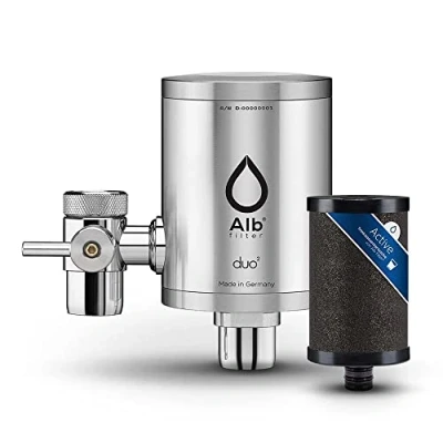 Abbildung von Alb Filter Wasserhahnfilter Duo Active Wasserfilter für den Wasserhahn