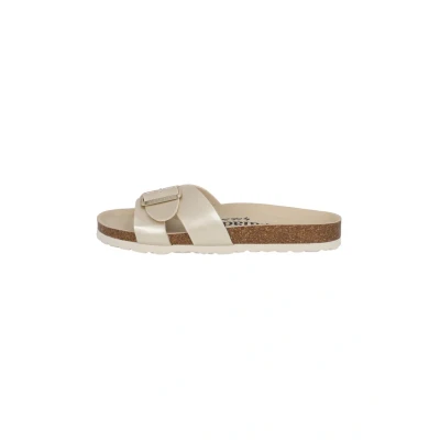 Abbildung von Palado by Sila Sahin Pantolette flach, Damen, Größe: 39, Gold metallic Schuhe
