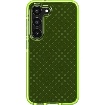 Abbildung von tech21 Evo Check für Samsung Galaxy S23 Lime 4,8 m Fallschutz, stoßfest, stoßfest und Kratzfest