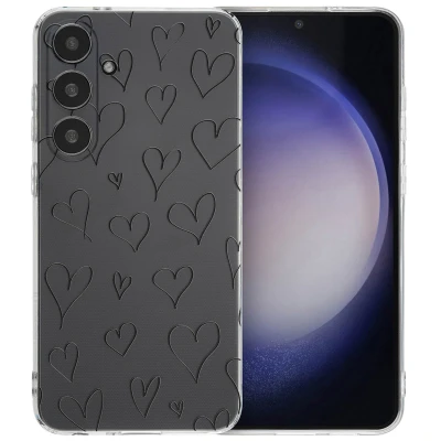 Abbildung von Samsung Galaxy S24 Plus Hülle Silikon iMoshion Soft Case/Backcover Handyhülle Bunt