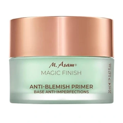 Abbildung von M. Asam MAGIC FINISH Anti Blemish Primer (20ml) Verfeinernder für extra langen Make up Halt, mildert Rötungen &amp; reduziert optisch vergrößerte Poren, mit BHA Niacinamid, vegan parfümfrei