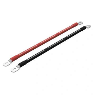 Abbildung von Offgridtec 1m Batteriekabel 25mm² beidseitig M8 Ösen