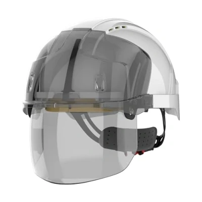 Abbildung von JSP Schutzhelm, EVO VISTAshield mit Visier weiß